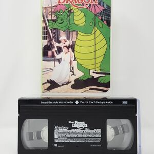 Disney Pete's Dragon VHS with Green and Red Cover